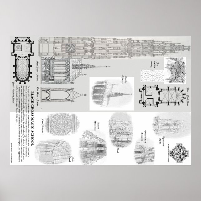 Póster Poster Nº 2 de Black Cross Magic School (Frente)