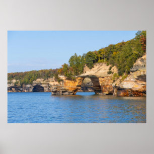 Póster Poster nacional de Rocas en Lakeshore