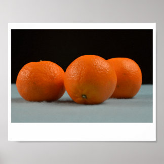 Póster Poster Naranja simple