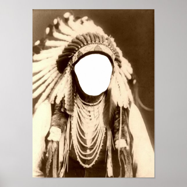Póster Poster nativo americano (Frente)