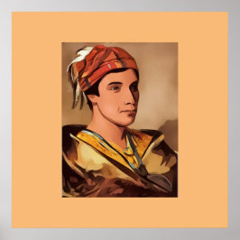 Póster Poster nativo americano