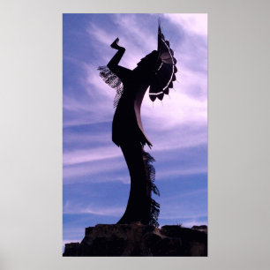 Póster Poster nativo americano