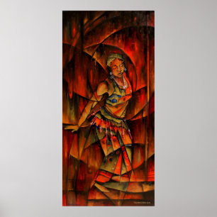 Póster Poster nativo del surco II