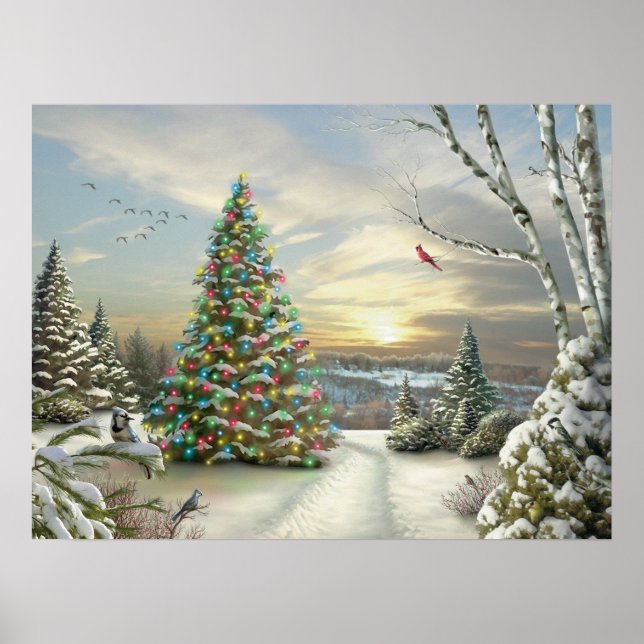 Póster Poster "Navidades por la mañana" de Alan Giana (Frente)