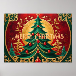 Póster Poster navideño navideño