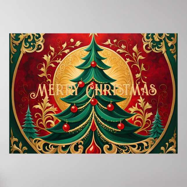 Póster Poster navideño navideño (Frente)