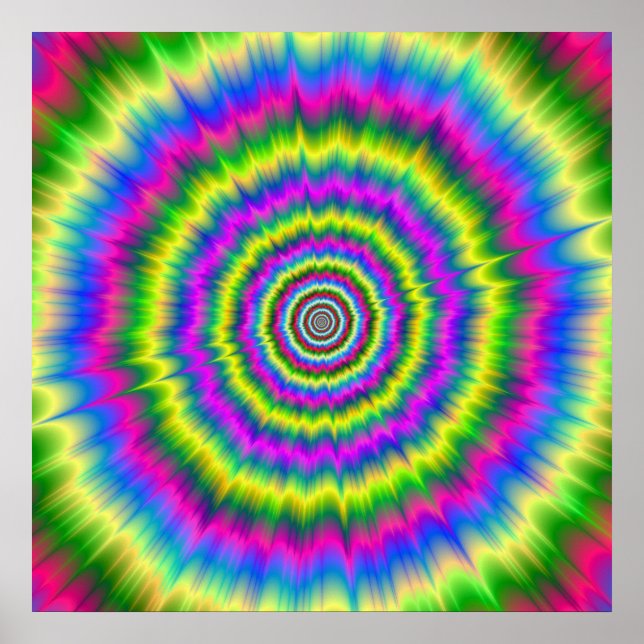 Póster Poster Neon Explosion (Frente)