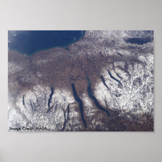 Póster Poster / New York Finger Lakes