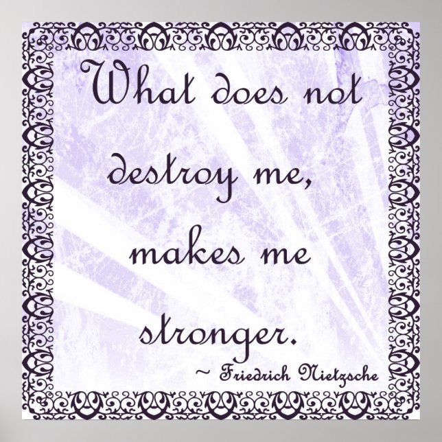 Póster Poster - Nietzsche (Frente)