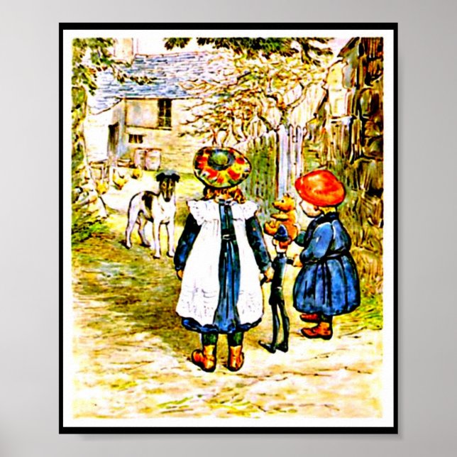 Póster Poster-Niños Art-Beatrix Potter 23 (Frente)