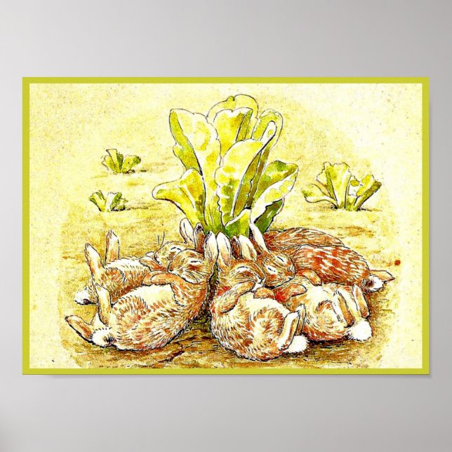 Póster Poster-Niños Art-Beatrix Potter 34 (Frente)