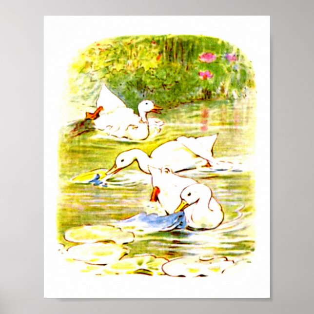 Póster Poster-Niños Art-Beatrix Potter 6 (Frente)