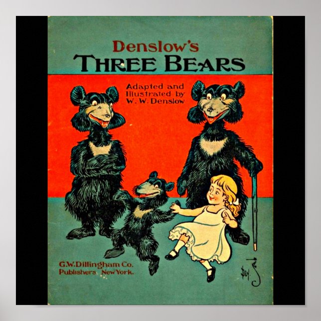 Póster Poster-Niños-William Warren Denslow 14 (Frente)