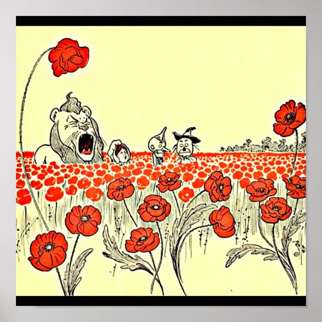 Póster Poster-Niños-William Warren Denslow 71 (Frente)