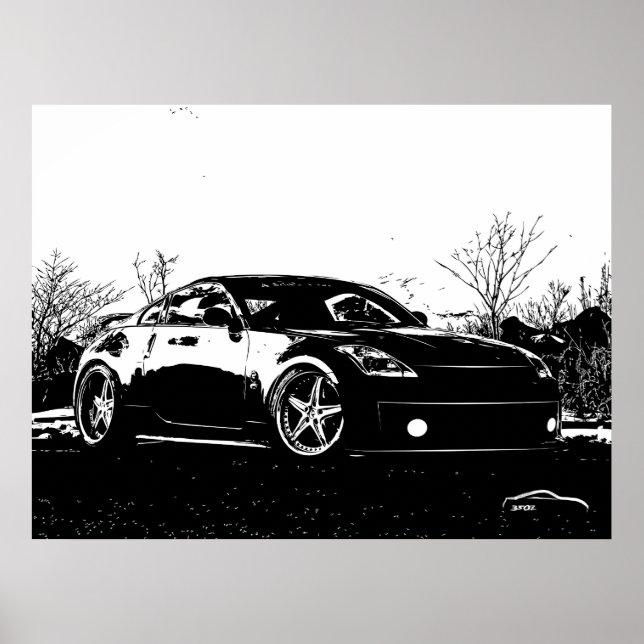 Póster Poster Nissan 350Z (Frente)