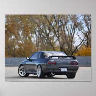 Póster poster NISSAN SKYLINE R32 GT-R 1989