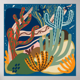 Póster Poster Noches del Desierto Material gráfico origin