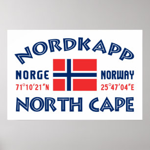 Póster POSTER Noruega NORDKAPP
