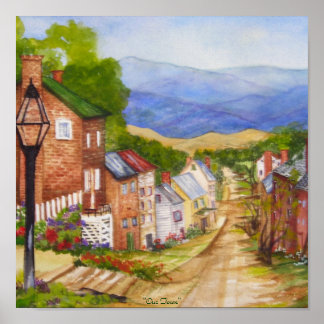 Póster poster "Nuestra ciudad"