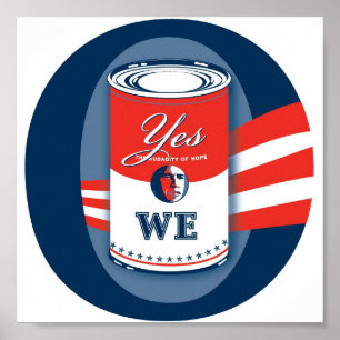 Póster poster "O, Sí Podemos"