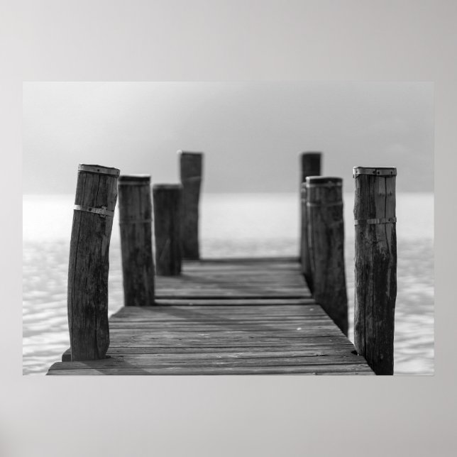 Póster Poster Ocean Dock Scene (Frente)