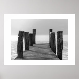 Póster Poster Ocean Dock Scene