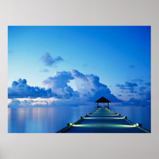 Póster Poster Ocean Peer Dock