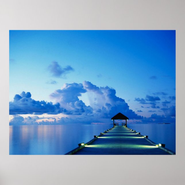 Póster Poster Ocean Peer Dock (Frente)