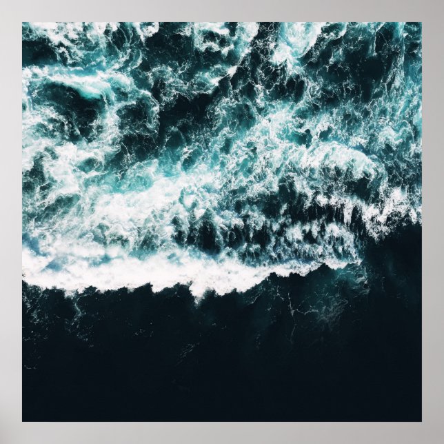 Póster Poster oceánico (Frente)