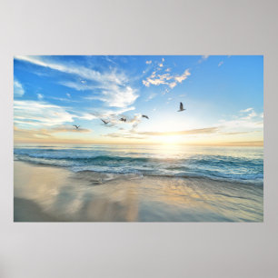 Póster Poster oceánico