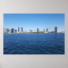 Póster Poster Oceánico de California