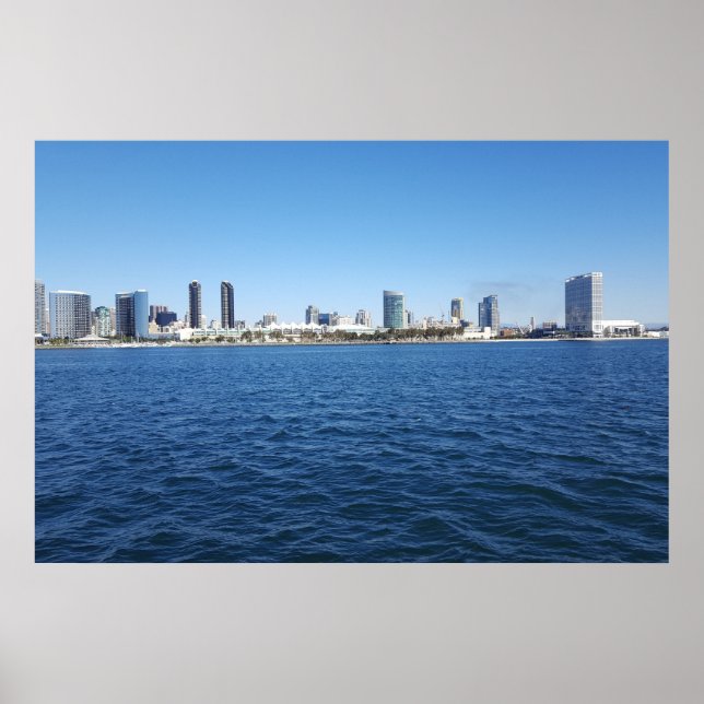 Póster Poster Oceánico de California (Frente)