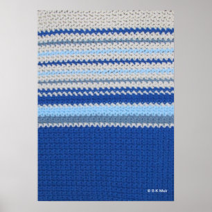 Póster Poster - Océano Horizonte en Crochet