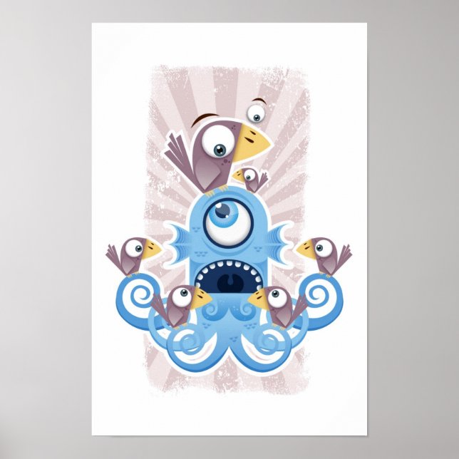 Póster Poster Octopus (Frente)