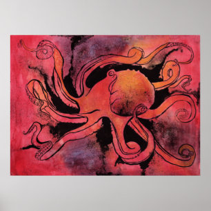 Póster Poster Octopus