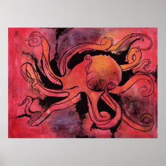 Póster Poster Octopus