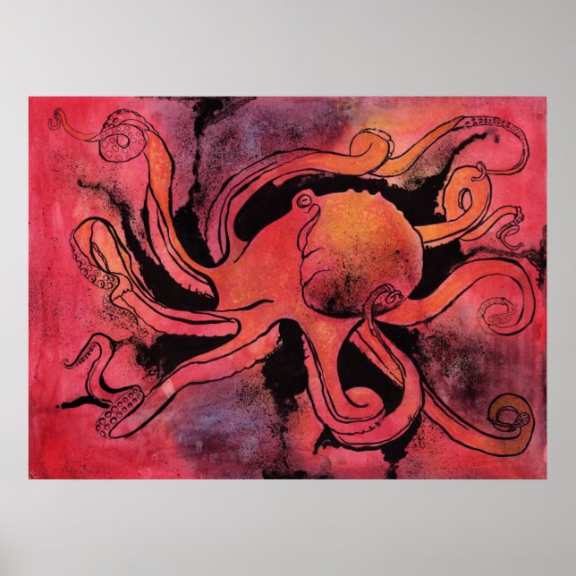 Póster Poster Octopus (Frente)