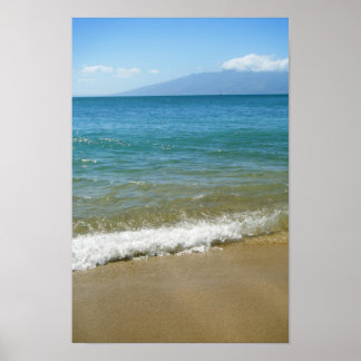 Póster Poster of Maui Beach