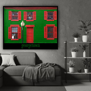 Póster Poster of Quirky Georgetown Decor