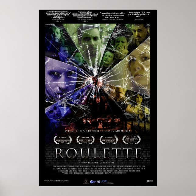 Póster Poster Oficial de la Ruleta (Frente)
