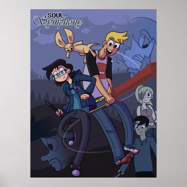 Póster Poster oficial de la sinfonía del alma #1 (Frente)