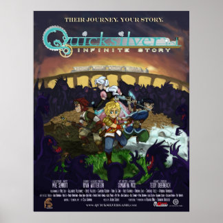 Póster Poster oficial de Quicksilver