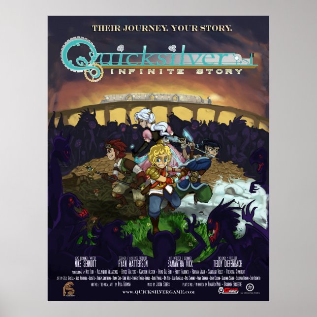 Póster Poster oficial de Quicksilver (Frente)