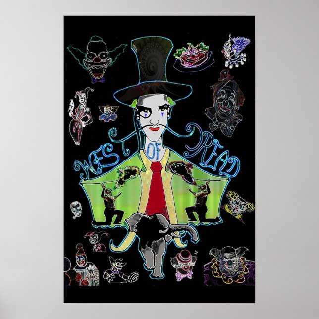 Póster Poster Oficial De West Of Dread 2004 (Frente)