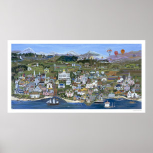 Póster Poster Oficial del Estado de California