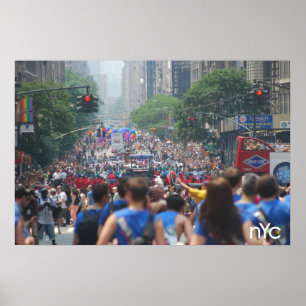 Póster Poster Oficial del Orgullo de la NYC
