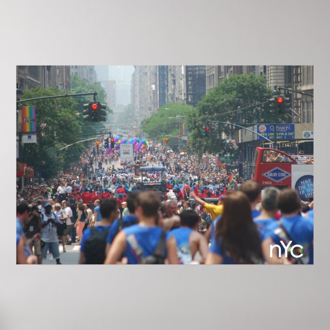 Póster Poster Oficial del Orgullo de la NYC (Frente)