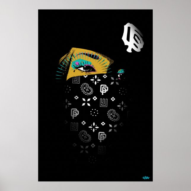 Póster poster "Ojos brillantes" (Frente)