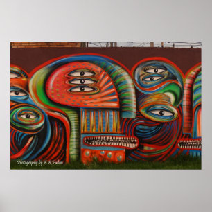 Póster Poster: Ojos de la pintada