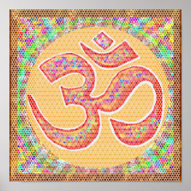 Póster POSTER OMmantra SaiBaba (Frente)